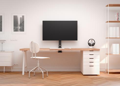 MULTIBRACKETS M Deskmount XL Black | VESA 75x75-400x400 | Max 35kg | Bord klÃ¤mfÃ¤ste | Svart (7350105210129)