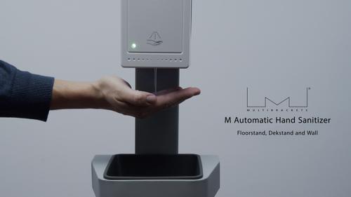 MULTIBRACKETS Automatic Hand Sanitizer Deskstand White (7350073739639)