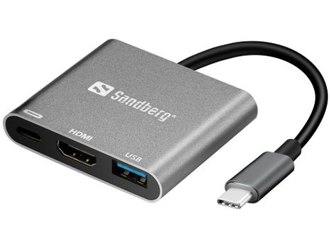 SANDBERG USB-C Mini Dock HDMI+USB (136-00)
