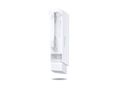 TP-LINK 5 GHz 300 Mbps 13 dBi Outdoor CPE Port: 1 10/100 Mbps Shielded Ethernet Port SPEED: 300 Mbps at 5 GHz FEATURE: 13 dBi,  10+ km,  IPX5 Weatherproof,   Passive PoE,  MAXtream TDMA,  Centralized Managemen (CPE510)