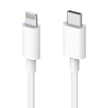 TECHLY USB2.0 Anschlusskabel Typ A - Lightning,  weiß 0,5m (ICOC-APP-8BUC10T)