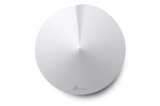 TP-Link DECO M5 - Wi-Fi-system (ruter) - inntil 4500 kvadratfot - maske - GigE - 802.11b/ g/ n/ ac,  Bluetooth 4.2 - Dobbeltbånd (DECO M5(1-PACK))