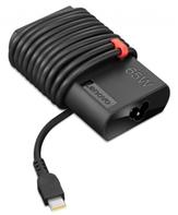 Lenovo ThinkPad 65W Slim AC-Adapter (USB Type-C) - strømadapter - 65 watt