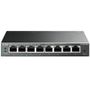 TP-LINK 8-PORT GIGABIT POE SMART SWITCH DESKTOP EASY SMART SWITCH        IN PERP (TL-SG108PE)