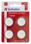 VERBATIM LITHIUM BATTERY CR2430 3V 4 PACK (49534)