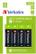 VERBATIM RECHARGEABLE BATTERY AA 4 PACK / HR6
