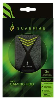 SUREFIRE Bunker Gaming HDD 2.5"" 2TB, Black (53682*4)