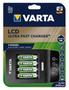 VARTA LCD Ultra Fast Charger+ 4x AA 56706 2100mAh +12V (57685101441)