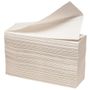 Abena Håndklædeark, Abena Care-Ness Excellent, 2-lags, W-fold, 34x22cm, 8,5 cm, hvid, 100% nyfiber