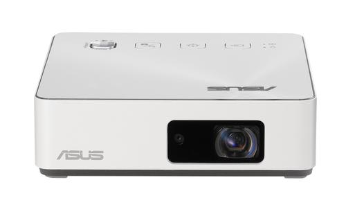 ASUS S ZenBeam S2 - DLP projector - RGB LED - 3D - 500 lumens - 1280 x 720 - 16:9 - short-throw fixed lens - black, blue (90LJ00C2-B01070)