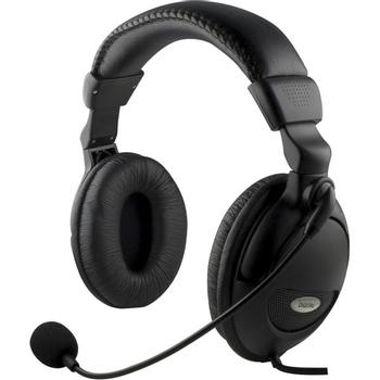 DELTACO headset with Microphone,  Black (HL-9)