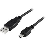 DELTACO USB 2.0 USB cable 50cm Black