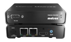 MATROX Maevex D5150F Decoder Video over IP Decoder, HDMI/DVI, 1920x1200/1080p60, analog audio-out, A/V, RJ45