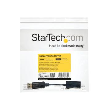 StarTech DisplayPort to HDMI Adapter - 4K 60Hz - Video Converter for Your DP Computer and HDMI TV or Computer Monitor (DP2HD4K60S) - Videokonverter - DisplayPort - HDMI (DP2HD4K60S)
