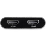 StarTech Thunderbolt 3 to Dual HDMI 2.0 Adapter - 4K 60Hz Dual Monitor TB3 HDMI Video Adapter - Thunderbolt 3 Certified -Mac & Windows (TB32HD24K60) - adapterkabel - HDMI / USB - 28.4 m (TB32HD24K60)