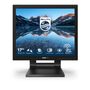 PHILIPS B Line 172B9T - LED monitor - 17" - touchscreen - 1280 x 1024 @ 60 Hz - TN - 250 cd/m² - 1000:1 - 1 ms - HDMI, DVI, DisplayPort,  VGA - speakers - black texture