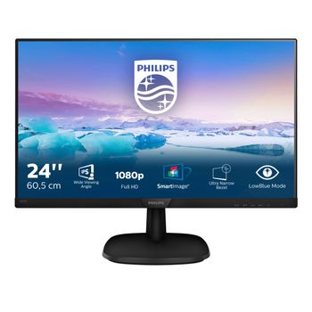 PHILIPS Monitor Philips 243V7QDSB/ 00 24'', panel-IPS; HDMI, DVI, D-Sub (243V7QDSB/00)