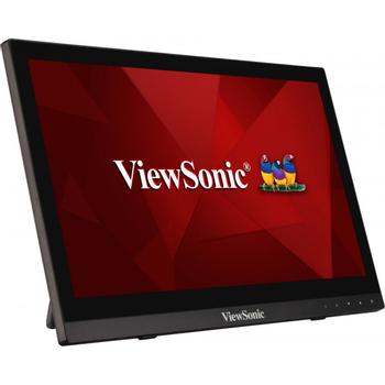 VIEWSONIC LED monitor - 16" (15.6" viewable) - touchscreen - 1366 x 768 @ 60 Hz - TN - 190 cd/m² - 500:1 - 12 ms - HDMI, VGA - speakers (TD1630-3)