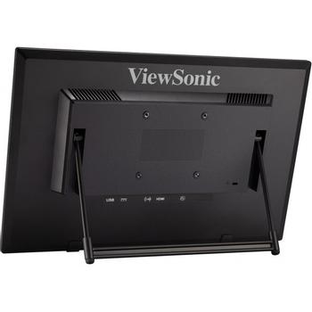 VIEWSONIC LED monitor - 16" (15.6" viewable) - touchscreen - 1366 x 768 @ 60 Hz - TN - 190 cd/m² - 500:1 - 12 ms - HDMI, VGA - speakers (TD1630-3)