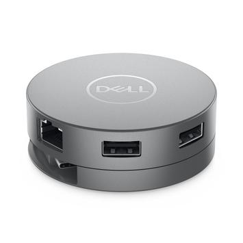 DELL Mobile Adapter DA310 - dokkingstasjon - USB-C - VGA, HDMI, DP, USB-C - 1GbE (DELL-DA310)