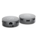 DELL Mobile Adapter DA310 - dokkingstasjon - USB-C - VGA, HDMI, DP, USB-C - 1GbE (DELL-DA310)