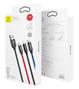 BASEUS 3-in-1 Cable Lightning/Micro/USB-C - 1,2 m