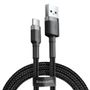 BASEUS Cafule cable USB-C 3A 1m (Gray+Black)