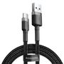 BASEUS Cafule cable USB-C 3A 1m (Gray+Black)