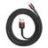 BASEUS Kevlar USB-Cable with Lightning 2A 1 m - Red/Black