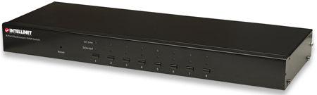 INTELLINET 8-Port Rackmount Kvm Switch, (506441)
