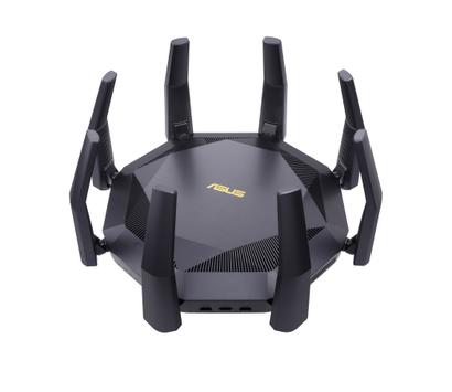 ASUS RT-AX89X - trådløs ruter - Wi-Fi 6 - stasjonær (90IG04J1-BM3010)