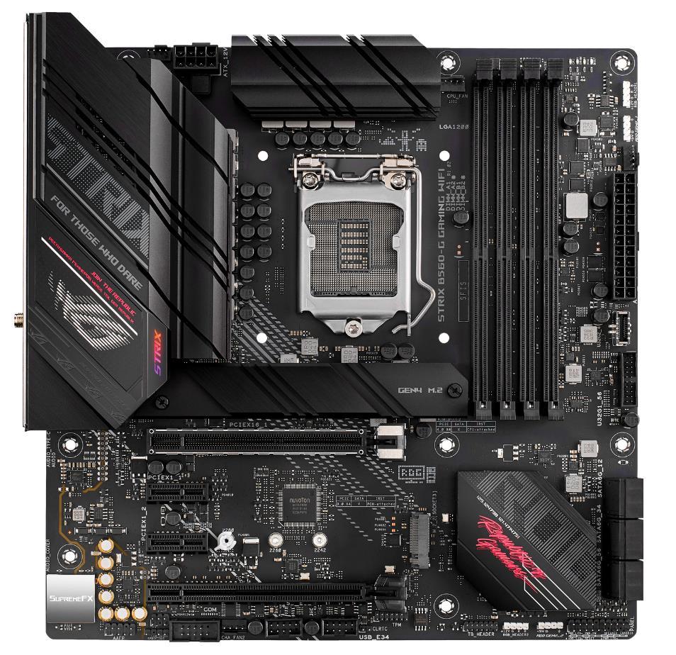 ASUS ROG STRIX B560-G GAMING WIFI MATX+GLN+U3.2+M2 SATA6+4XDDR4