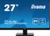 IIYAMA ProLite XU2792QSU-B1 - LED monitor - 27" - 2560 x 1440 QHD @ 70 Hz - IPS - 350 cd/m² - 1000:1 - 5 ms - HDMI, DVI, DisplayPort - speakers - black