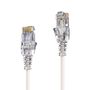 PURELINK CAT 6 Patch Cable. SLIM - UTP - LSOH - white - 0,2, 5m