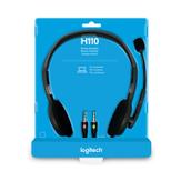 Logitech Stereo Headset H110 - hodesett (981-000271)