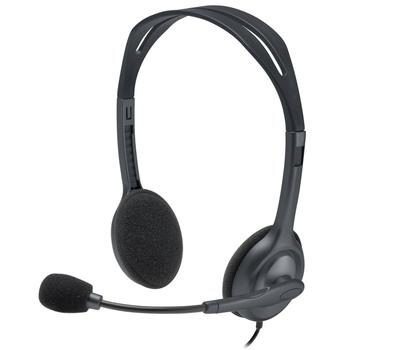 LOGITECH H111 Headset on-ear wired 3.5 mm jack (981-001000)