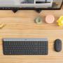 LOGITECH SLIM WRLS KEYBOARD MOUSE COMBO (920-009194)