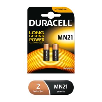 DURACELL Batteri Duracell Security MN21 2stk/pak  (5000394203969)