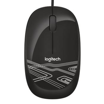 LOGITECH Mouse M105 - BLACK - EMEA (910-002943)