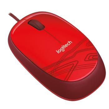 LOGITECH Mouse M105 - RED - EMEA (910-002945)