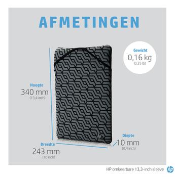 HP 14" Chroma Geo Rev Sleeve (2TX16AA#ABB)
