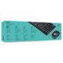 LOGITECH Toetsenbord en muis Draadloos AZERTY Zwart MK270 (920-004524)