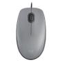 LOGITECH M110 Silent Wireless Mouse, Mid Gray
