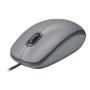 LOGITECH M110 Silent Wireless Mouse, Mid Gray (910-005490)