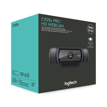 Logitech HD Pro Webcam C920S - nettkamera (960-001252)