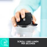 Logitech MX Master 3 for Mac - mus - Bluetooth,  2.4 GHz - romgrå (910-005696)