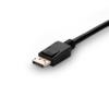 BELKIN KVM Video Cable - DisplayPort-kabel - TAA-kompatibel - DisplayPort (hane) till DisplayPort (hane) - 1.83 m - passiv, stöd för 4K - svart (F1DN1VCBL-PP6T)