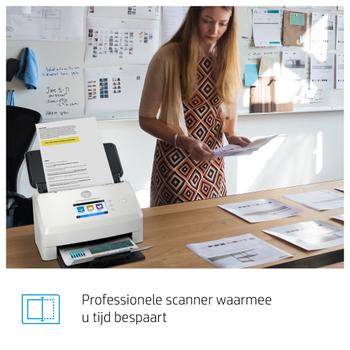 HP ScanJet Enterprise Flow N7000 snw1 Document scanner CMOS CIS Duplex 216x3100mm 600x600dpi 75ppm ADF 80sheets 7500scans LAN Wi-Fi (6FW10A#B19)