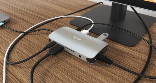 I-TEC USB-C NANO DOCK HDMI/VGA DOCK ST. HDMI/VGA LAN + PD 100W ACCS (C31NANODOCKVGAPD)