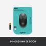 LOGITECH M190 Full-size wireless mouse - CHARCOAL (910-005905)